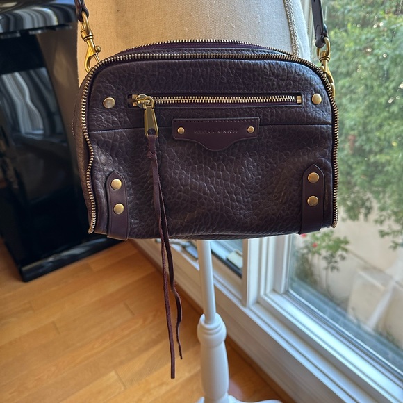 Rebecca Minkoff Crossbody Deep Purple like new condition medium size - Picture 7 of 10